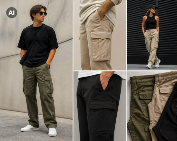 Cargo pants: stil, funktion und passform